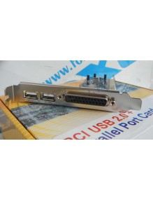 Best Conn. Scheda Pci/2usb +1PAR|