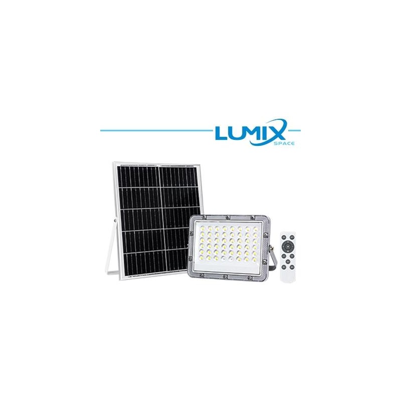 PROIETTORE SOLARE LED 100W + Crepuscolare