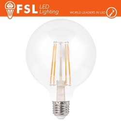 Lampada Filamento Globo Ø12,5cm - 6W 2700K E27 700LM