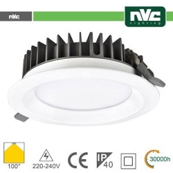 Downlight LED IP40 30W 5700K 2700LM 100º FORO:200mm