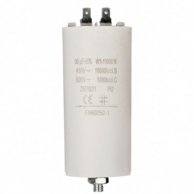 Condensatore 50mf 450v 45x117