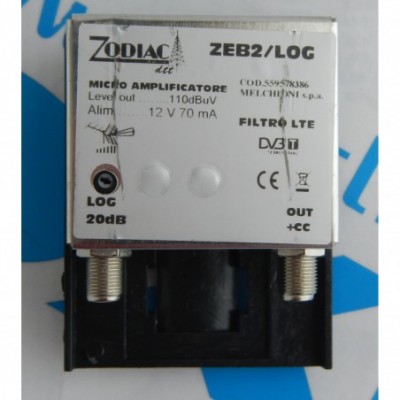 Amplif.Zeb2/Lg 1in 1out 20db