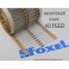 Conf. 40 Resistenza 1/4 W 12 Ohm